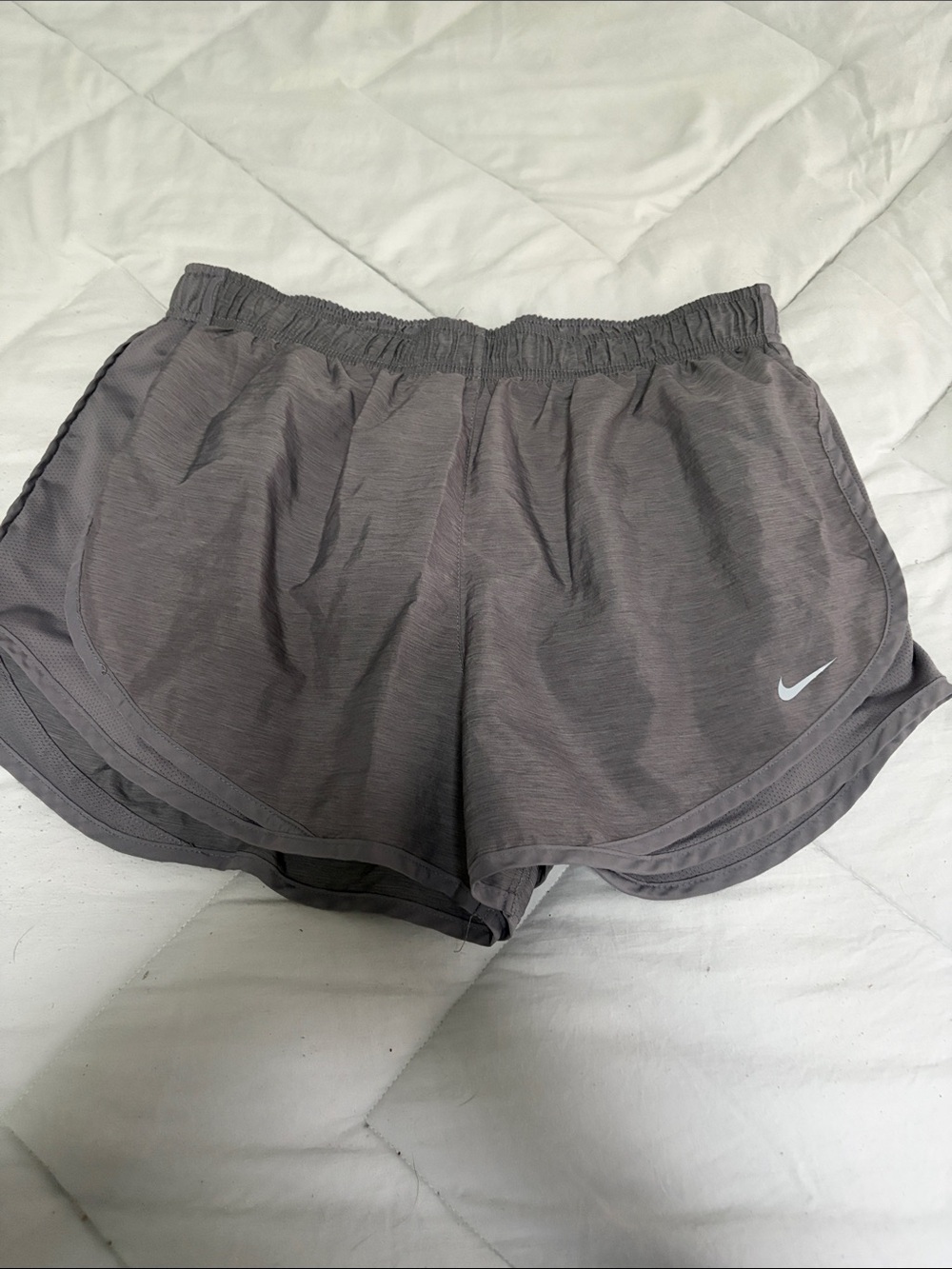 Nike Women's Charcoal Athletic Running Shorts